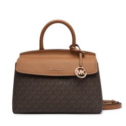 Torebka MICHAEL Michael Kors. Brązowe torebki do ręki damskie MICHAEL Michael Kors, bez wzorów, bez dodatków. Za 1,019.00 zł.