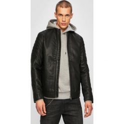 Tom Tailor Denim - Kurtka. Czarne kurtki męskie Tom Tailor Denim, l, bez wzorów, z denimu, bez kaptura. W wyprzedaży za 219.90 zł.