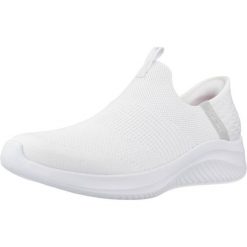 Buty Ultra Flex 3.0 - Cozy Streak Rozmiar 40 - 149708-WHT Biały. Białe obuwie sportowe damskie Skechers, bez wzorów, z materiału, trekkingowe, Skechers Sport. Za 585.00 zł.