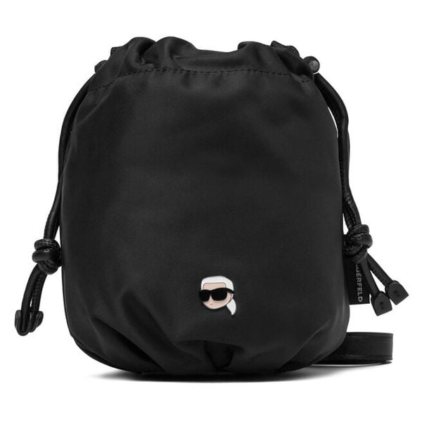 Torebka KARL LAGERFELD. Czarne torebki do ręki damskie KARL LAGERFELD, bez wzorów, bez dodatków. Za 519.99 zł.