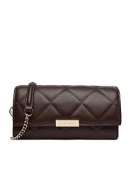 Nine West Torebka CEO-MONTANA-LDA7800A Brązowy. Brązowe torebki do ręki damskie Nine West, bez wzorów, z materiału, wizytowe, bez dodatków. Za 179.99 zł.