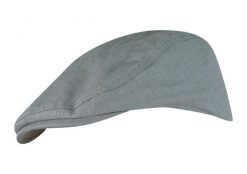 Kaszkiet Jasny Szary, Wiosenny, Letni, Przewiewny, w Drobny Wzór. Szare czapki i kapelusze męskie Pako Jeans, na lato, bez wzorów, z poliesteru. Za 49.00 zł.