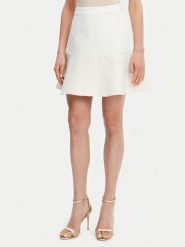 Guess Spódnica mini W5GD87 WH610 Écru Regular Fit. Spódnice damskie Guess, m, z aplikacjami, z syntetyku, mini. Za 259.99 zł.