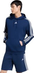 Adidas Bluza męska Essentials 3-Stripes French Terry Hoodie granatowa KY4203 L. Bluzy męskie Adidas, l, bez wzorów, bez kaptura. Za 279.71 zł.