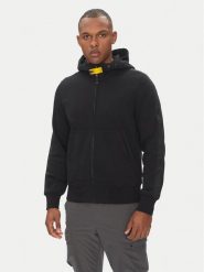 Parajumpers Bluza Aldrin 25SMPMFLXF02 Czarny Regular Fit. Czarne bluzy męskie Parajumpers, l, bez wzorów, z bawełny, bez kaptura. Za 809.99 zł.
