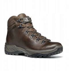 Buty terra gtx-brown-46,5. Brązowe trekkingi męskie Scheppach. Za 863.15 zł.