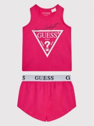 Guess Piżama J1BG00 J1311 Różowy Regular Fit. Czerwone bielizna dla dziewczynek Guess, z aplikacjami, z bawełny. Za 159.99 zł.