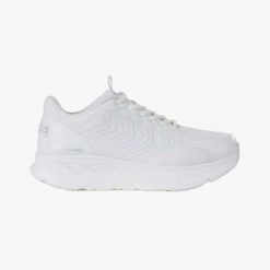 Buty Sneakersy Sportowe damska Swedemount New York Comfort Shoe. Białe obuwie sportowe damskie SWEDEMOUNT, bez wzorów. Za 249.99 zł.