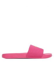 Calvin Klein Klapki Essential Slide Pride Cv Wn HW0HW03297 Różowy. Czerwone klapki damskie Calvin Klein, bez wzorów, z materiału, bez obcasa. Za 189.99 zł.