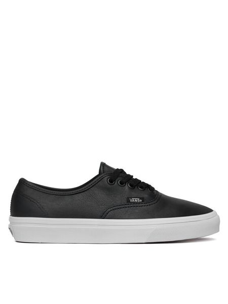Vans Tenisówki Authentic VN000EGABPB1 Czarny. Czarne trampki i tenisówki damskie Vans, bez wzorów, ze skóry, bez zapięcia. Za 399.99 zł.