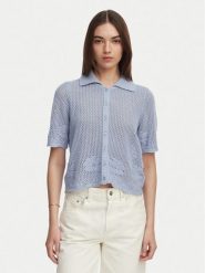 Vero Moda Kardigan Mystic 10342420 Niebieski Regular Fit. Niebieskie kardigany damskie Vero Moda, s, bez wzorów, z bawełny. Za 159.99 zł.