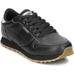 Buty do chodzenia damskie Skechers Old School Cool. Czarne obuwie sportowe damskie Skechers, bez wzorów, z materiału, trekkingowe, Skechers Sport. Za 269.00 zł.