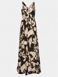 Maaji Sukienka letnia PT1975CLD601 Czarny Regular Fit. Czarne sukienki damskie Maaji, na lato, l, bez wzorów, z wiskozy, bez kołnierzyka, bez ramiączek. Za 269.99 zł.
