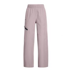 Spodnie damskie Under Armour Unstoppable Woven Wide Leg. Szare obuwie sportowe damskie Under Armour, s, bez wzorów. Za 299.99 zł.