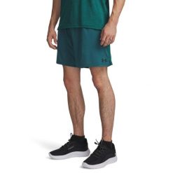 Under Armour Męskie Szorty Tech Vent 6010858. Zielone krótkie spodenki sportowe męskie Under Armour, m, bez wzorów, z elastanu, do biegania. Za 155.85 zł.