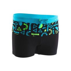 Bokserki 500 POOL ALLROC JR. Czarne kąpielówki dla chłopców NABAIJI. Za 49.99 zł.