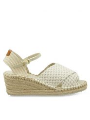 Gant Espadryle 30568950 Écru. Sandały damskie GANT, bez wzorów, z materiału, bez obcasa, bez zapięcia. W wyprzedaży za 259.99 zł.