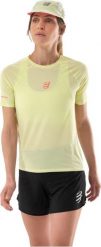 Koszulka do biegania damska Compressport Trail Racing S/S Tshirt. Zielone t-shirty damskie Compressport, s, bez wzorów, z materiału, bez kołnierzyka. Za 380.70 zł.