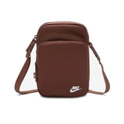 Saszetka na ramię Nike Nk Heritage Crossbody. Brązowe saszetki męskie Nike, z materiału, eleganckie, małe. Za 110.99 zł.