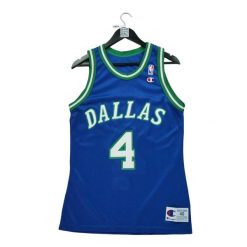 Second life - Męska koszulka NBA Dallas Mavericks USA - Jak nowy. Niebieskie koszulki sportowe męskie Champion, m, bez wzorów, bez kołnierzyka, bez ramiączek, do koszykówki. Za 177.62 zł.
