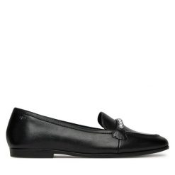 Loafersy Tamaris. Czarne mokasyny damskie Tamaris. Za 249.99 zł.