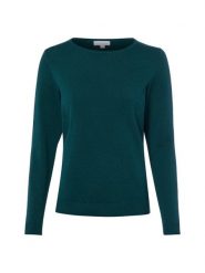 Brookshire bluzka z dzianiny Kobiety Bawełna zielony, XXXL. Zielone bluzki damskie brookshire, uniwersalny, bez wzorów, z bawełny, eleganckie, bez kołnierzyka, bez ramiączek. Za 199.95 zł.