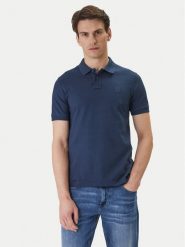 BOSS Polo Passenger 50507803 Granatowy Slim Fit. Niebieskie koszulki polo męskie Boss, l, bez wzorów, z bawełny, bez ramiączek. Za 399.99 zł.