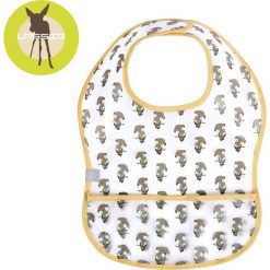 Lassig Śliniak wodoodporny 6m+ Little Wildlife Surykatka - 1311008807. Szare śliniaki dla dzieci Lassig. Za 36.99 zł.