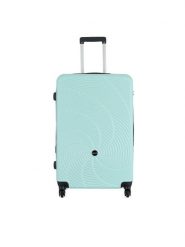 Semi Line Walizka duża T5923-3 Zielony. Zielone walizki męskie Semi-line, bez wzorów, z tworzywa sztucznego, duże. Za 239.99 zł.