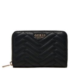 Portfel Guess. Czarne portfele damskie Guess, z aplikacjami. Za 159.99 zł.