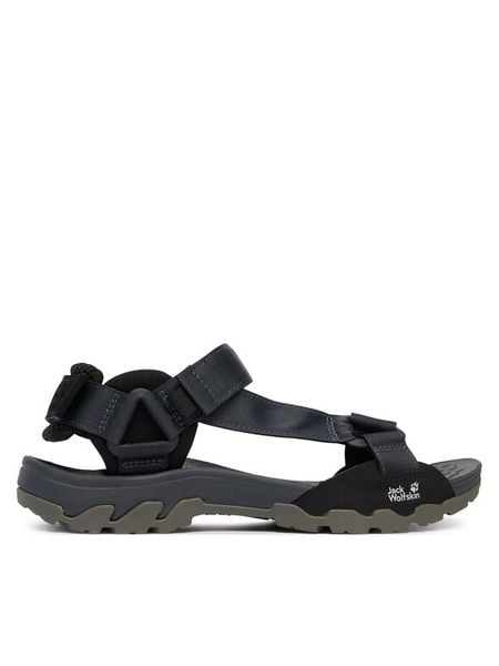 Jack Wolfskin Sandały Ridge A65590 Czarny. Czarne sandały damskie Jack Wolfskin. Za 379.99 zł.