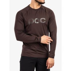 Bluza rowerowa męska POC Reform Enduro Jersey. Brązowe bluzy męskie POC, m, bez wzorów, z jersey, bez kaptura. Za 286.99 zł.