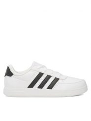Adidas Sneakersy Braknet 2.0 K HP8956 Biały. Białe buty sportowe dziewczęce Adidas, bez wzorów, z syntetyku, bez zapięcia. Za 199.99 zł.
