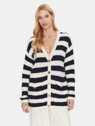 Guess Kardigan W5GR38 Z37L1 Beżowy Regular Fit. Brązowe kardigany damskie Guess, l, z aplikacjami, z bawełny. Za 279.99 zł.