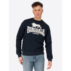 Bluza Lonsdale Go Sport. Białe bluzy męskie Lonsdale, m, bez wzorów, bez kaptura. Za 235.00 zł.