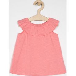 Name it - Top dziecięcy 92-128 cm. Niebieskie t-shirty i topy dla dziewczynek Name it, bez wzorów, z bawełny, bez ramiączek. W wyprzedaży za 24.90 zł.