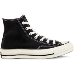 Converse czarne Chuck Taylor All Star 70 C162050 Black Black Egret. Czarne trampki i tenisówki damskie Converse, bez wzorów, z gumy, klasyczne, bez zapięcia. W wyprzedaży za 319.00 zł.