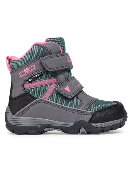 CMP Śniegowce Kids Pyry Snow Boot Wp 38Q4514 Szary. Szare buty zimowe chłopięce CMP, bez wzorów, ze skóry, bez zapięcia. Za 189.00 zł.