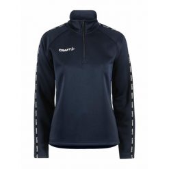 Bluza z zamkiem 1/2 dla kobiet Craft Squad 2.0. Niebieskie bluzy damskie Craft, l, bez wzorów, z materiału, bez kaptura, na fitness i siłownię. Za 205.45 zł.