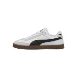Buty do chodzenia damskie Puma Club Ii Era Jr. Białe obuwie sportowe damskie Puma, bez wzorów, z materiału, do biegania. Za 174.85 zł.