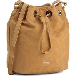 Torebka MONNARI - BAG1580-003 Orange. Brązowe torebki do ręki damskie Monnari, w geometryczne wzory, ze skóry ekologicznej. W wyprzedaży za 119.00 zł.