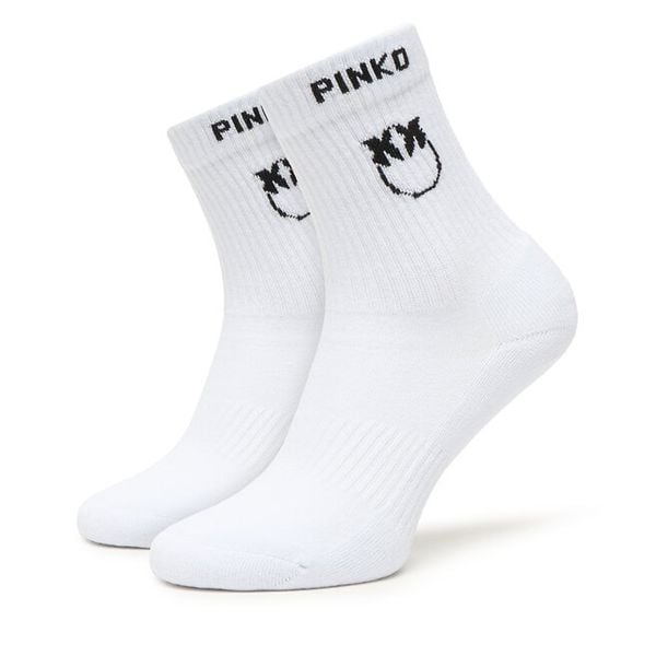 Skarpety długie PINKO. Białe skarpety damskie Pinko, bez wzorów. Za 159.99 zł.