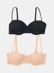 Biustonosze balconette 2 pack - wielobarwny. Biustonosze Sinsay, bez wzorów. Za 25.99 zł.