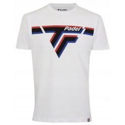 Koszulka do Padla męska Tecnifibre T-Shirt Padel Tee. Białe t-shirty męskie TECNIFIBRE, m, bez wzorów, sportowe, bez kołnierzyka. Za 149.00 zł.