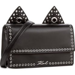 Torebka KARL LAGERFELD - 81KW3048 Black. Listonoszki damskie marki KARL LAGERFELD. W wyprzedaży za 919.00 zł.