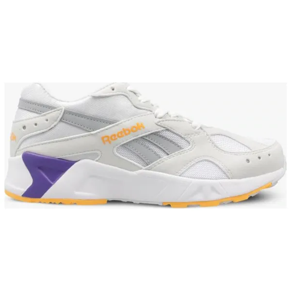 Reebok Aztrek buty damskie, biały, rozmiar 37. Białe obuwie sportowe damskie Reebok, bez wzorów, z gumy, do biegania, Adidas Advantage. W wyprzedaży za 249.99 zł.