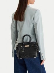 Nine West Torebka CEO-Lexa-LDA8378 Czarny. Czarne torebki do ręki damskie Nine West, bez wzorów, z materiału, bez dodatków. Za 199.99 zł.