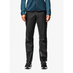 Spodnie przeciwdeszczowe damskie Columbia Whistler Peak Pant. Czarne spodnie sportowe damskie Columbia, bez wzorów, trekkingowe. Za 871.49 zł.
