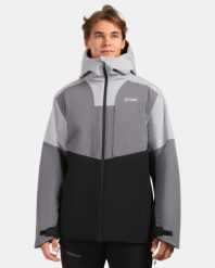 Męska kurtka narciarska Kilpi KILLYAN-M. Czarne kurtki snowboardowe męskie Kilpi, l, bez wzorów, z materiału, długie, z kapturem, narciarskie. Za 529.99 zł.