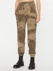 Pinko Spodnie dresowe UNIQUENESS Colorare 1Q10AW 8641 Brązowy Regular Fit. Brązowe spodnie dresowe damskie Pinko, s, bez wzorów, z bawełny. Za 1,409.00 zł.